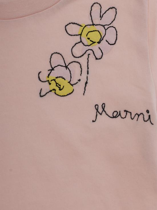 26SS [키즈] 마르니 티셔츠 M01624M00SG 0M351 Pink - MARNI