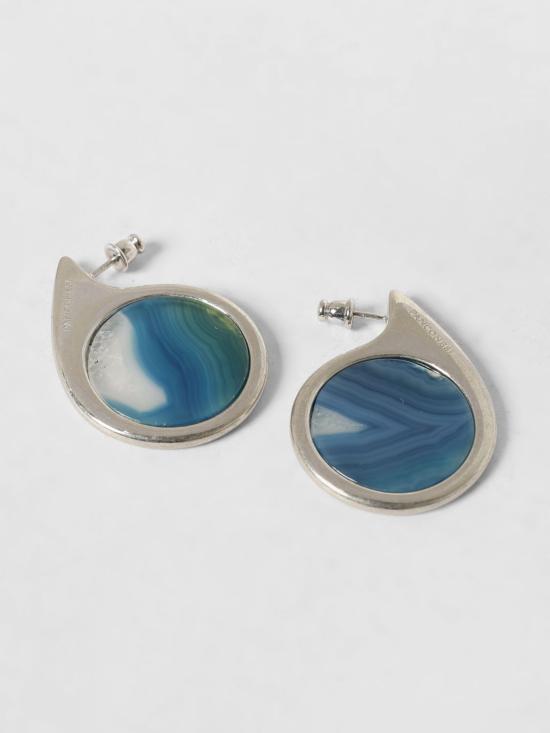 26SS 판코네시 이어링 S26EA031P AZURE AGATE Gnawed Blue - PANCONESI