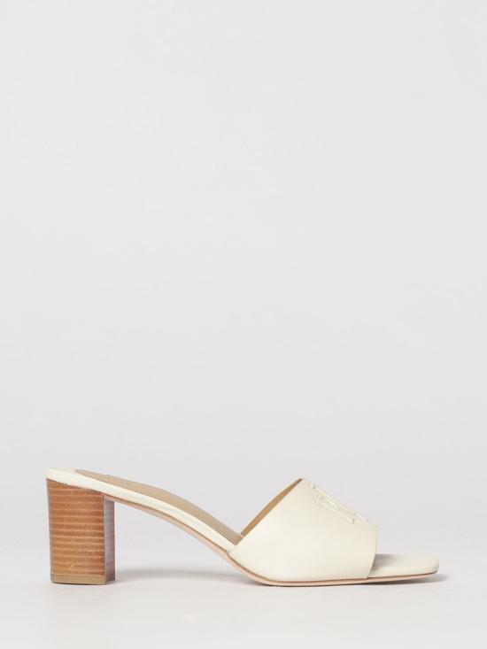 26SS 랄프 로렌 뮬/슬리퍼 802967764 001 White