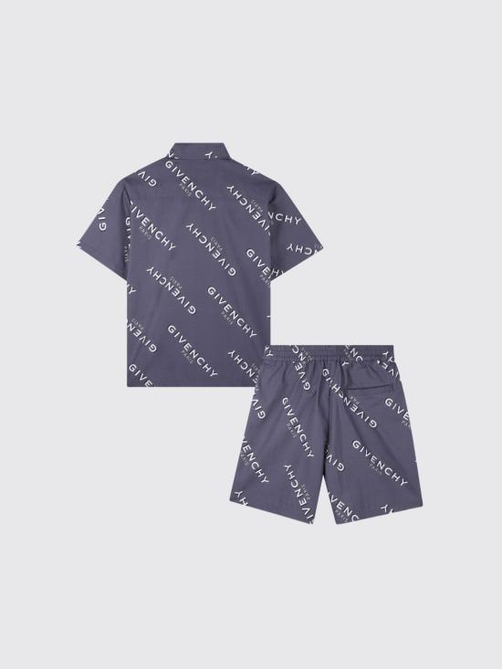 26SS [키즈] 지방시 캐주얼 세트 H31081 M01 Grey - GIVENCHY
