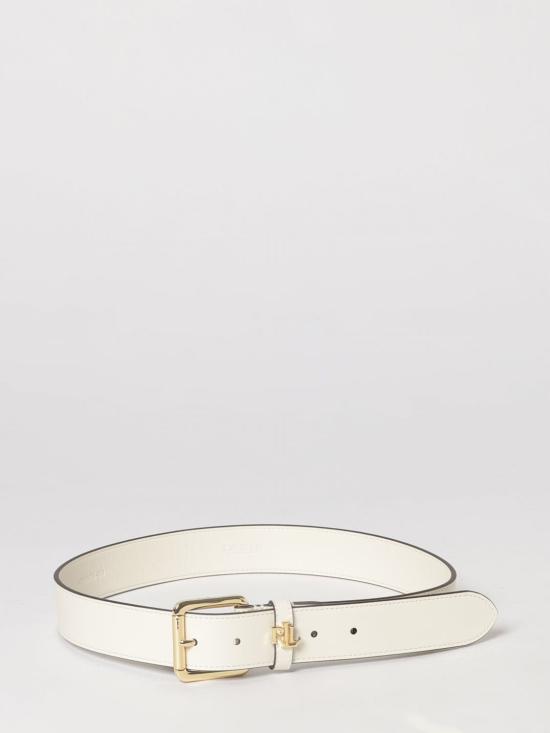 26SS 랄프 로렌 레귤러 벨트 412968765 010 White