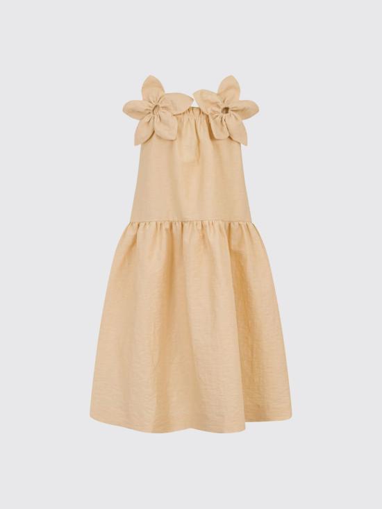 26SS [키즈] 시모네타 원피스 SY1A82P0598 137 Yellow Cream
