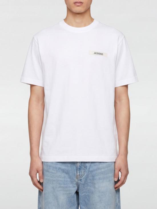 26SS 자크뮈스 반팔 티셔츠 25HTSM00133AJ00226 100 White