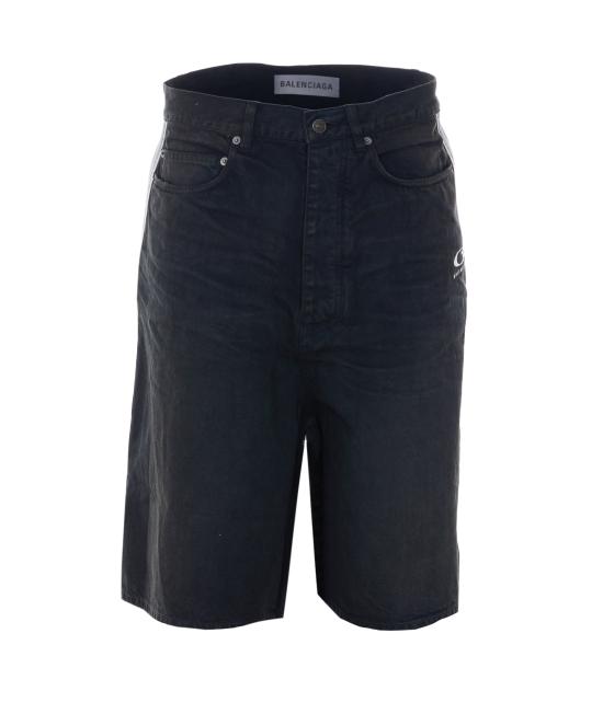 26SS 발렌시아가 숏팬츠 871360 TQW562279 Black