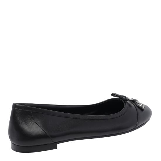 26SS 발렌시아가 플랫 슈즈 854369 WBDH51081 Black - BALENCIAGA