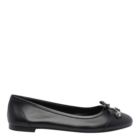 26SS 발렌시아가 플랫 슈즈 854369 WBDH51081 Black