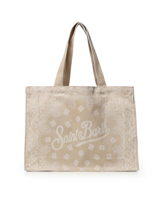 26SS 세인트바쓰 숄더백 EBAGN006 09193L BEIGE WHITE - MC2 SAINT BARTH