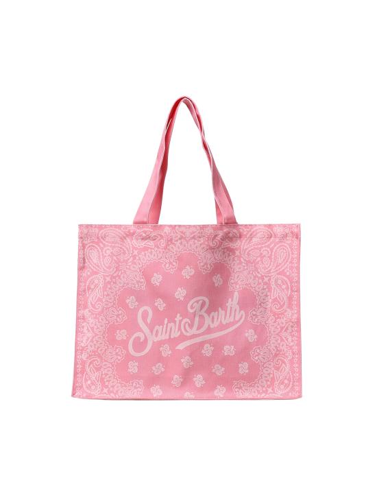 26SS 세인트바쓰 숄더백 EBAGN006 09194L PINK WHITE
