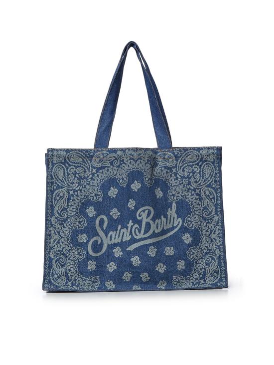 26SS 세인트바쓰 숄더백 EBAGN006 00780L Blue white - MC2 SAINT BARTH
