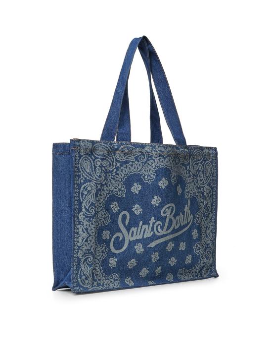 26SS 세인트바쓰 숄더백 EBAGN006 00780L Blue white - MC2 SAINT BARTH