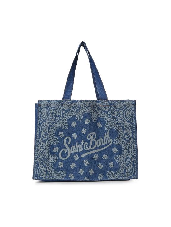 26SS 세인트바쓰 숄더백 EBAGN006 00780L Blue white