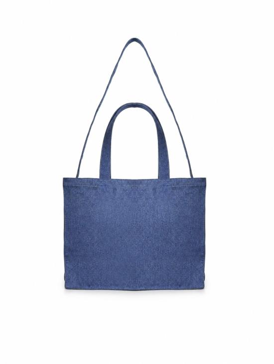 26FW 세인트바쓰 토트백 EBAGN006 00431L Denim Dark - MC2 SAINT BARTH