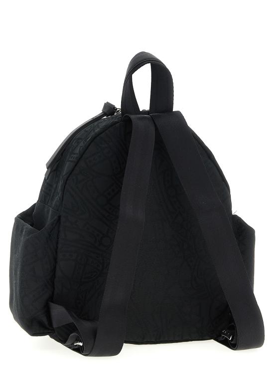 26SS 비비안웨스트우드 백팩 4A030007U W016Q N401 BLACK DOM - VIVIENNE WESTWOOD