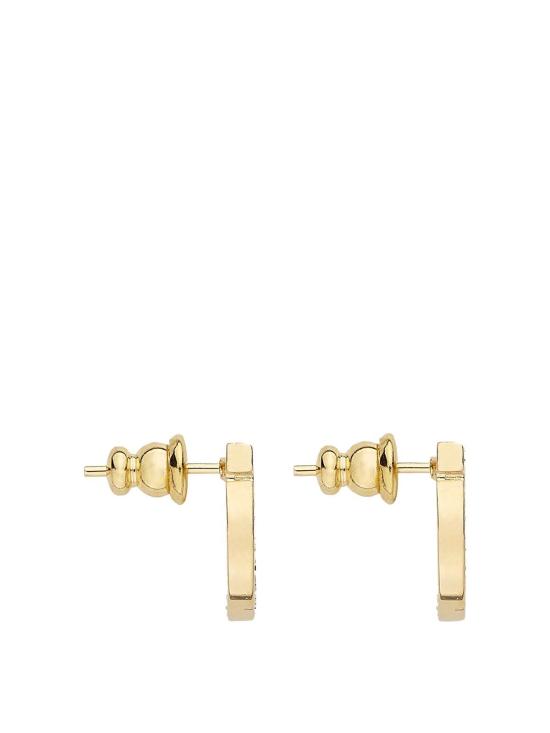 26SS 살바토레 페라가모 이어링 696573760122CRYSTAL Gold - SALVATORE FERRAGAMO