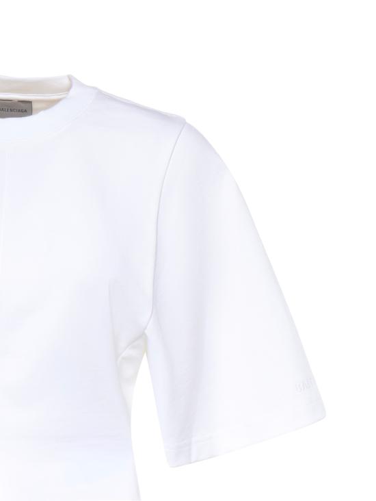 26SS 발렌시아가 반팔 티셔츠 871829 TUVC69000 WHITE - BALENCIAGA
