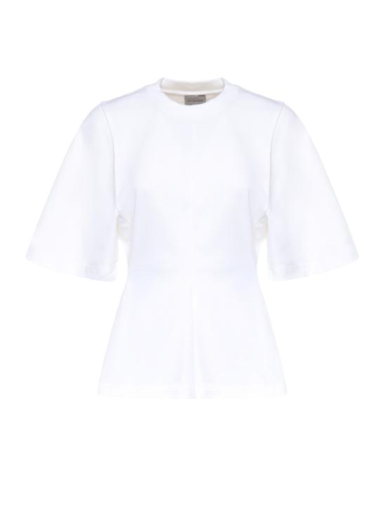 26SS 발렌시아가 반팔 티셔츠 871829 TUVC69000 WHITE