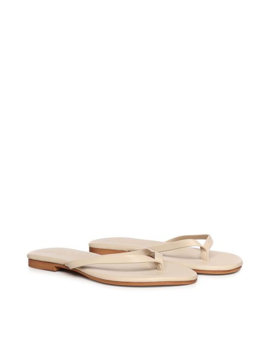 26SS 세인트바쓰 뮬/슬리퍼 FLIS001 01722L CREAM - MC2 SAINT BARTH
