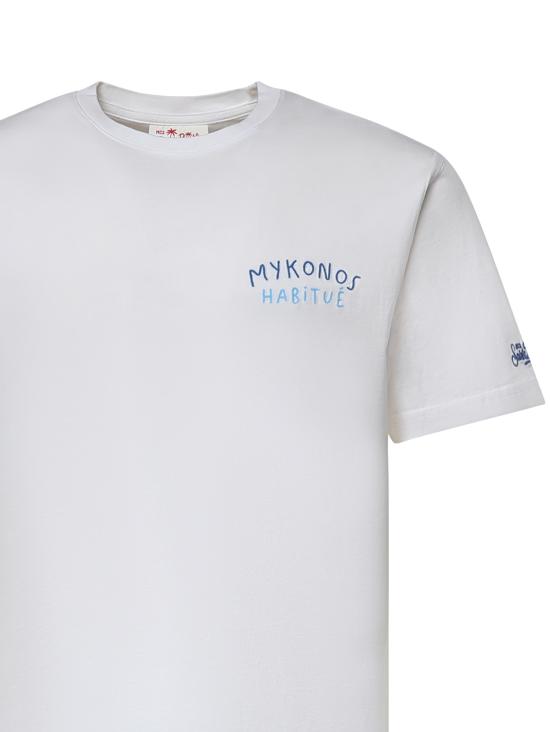 26SS 세인트바쓰 반팔 티셔츠 PRL0002 02506L WHITE - MC2 SAINT BARTH