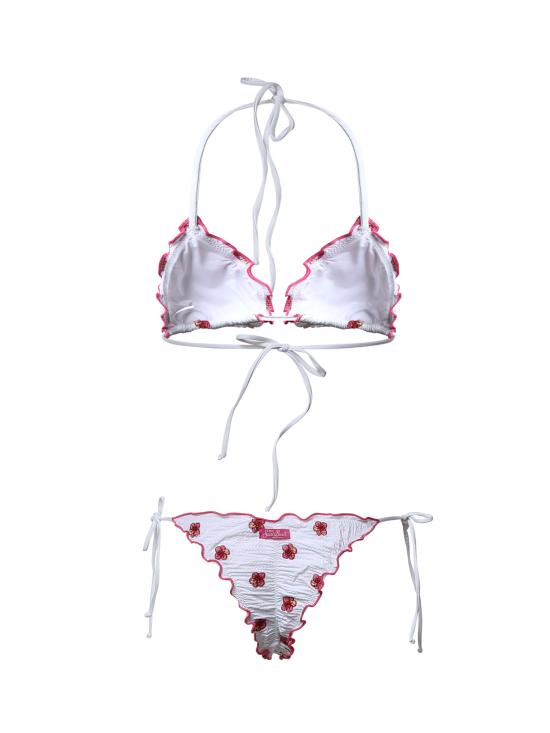 26SS 세인트바쓰 비키니 수영복 SAGI001 00636L SEERSUCKER HIBISCUS 01 EMB - MC2 SAINT BARTH