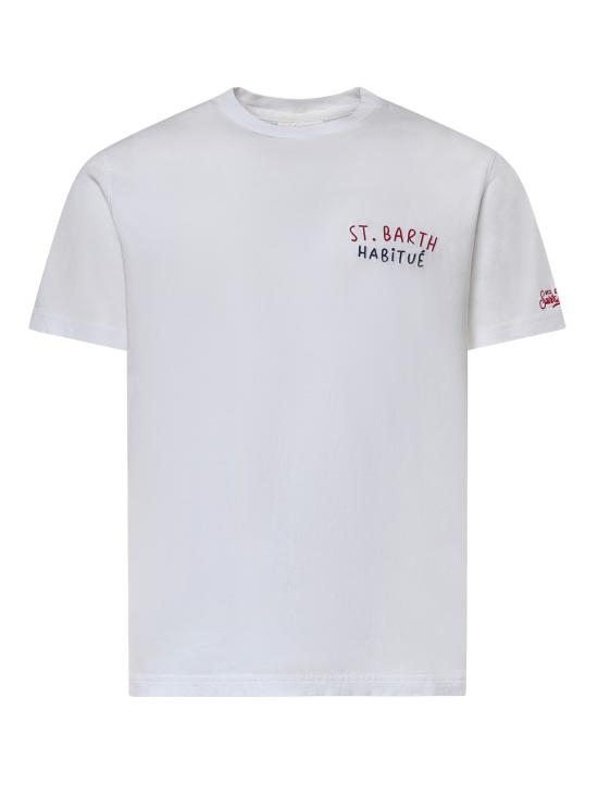 26SS 세인트바쓰 반팔 티셔츠 PRL0002 00320L WHITE