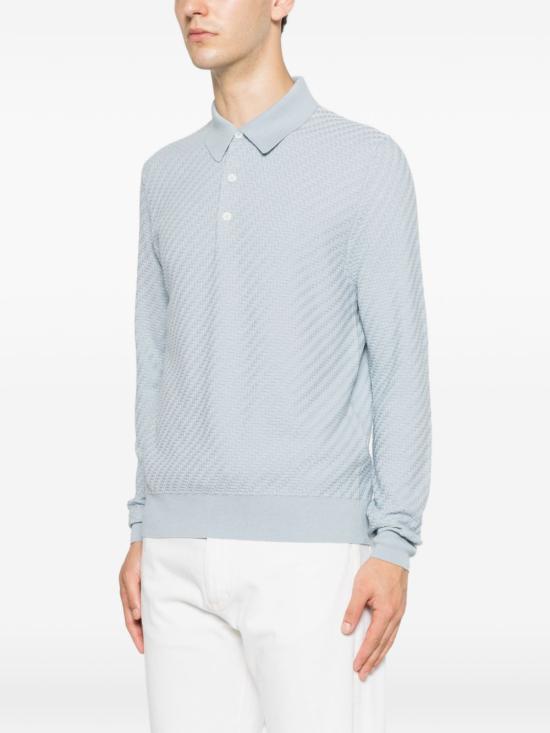 26SS 브리오니 폴로 티셔츠 UMR10L PAK224919 NAVY - BRIONI