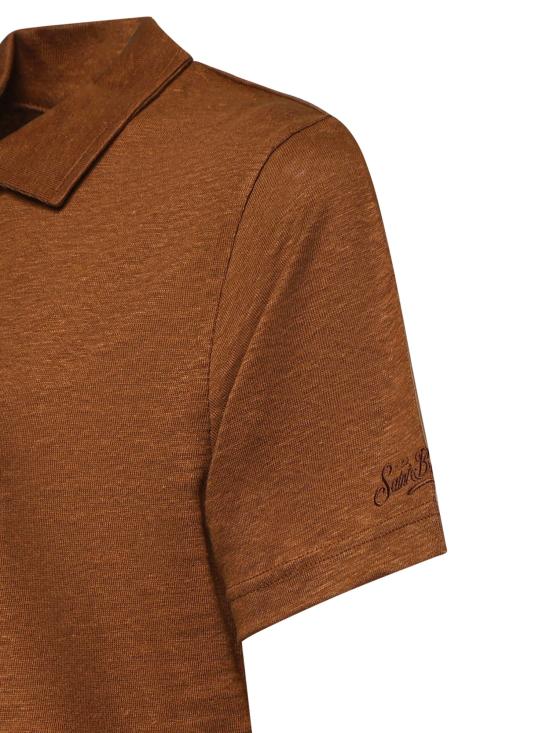 26SS 세인트바쓰 폴로 티셔츠 FRS0001 00141L CAMEL - MC2 SAINT BARTH