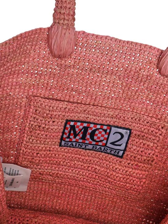 26SS 세인트바쓰 토트백 COL0013 00223L PINK - MC2 SAINT BARTH