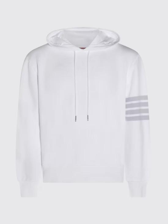 26SS 톰브라운 솔리드 루프백 4바 후디 MJT556AJ0007 100 WHITE