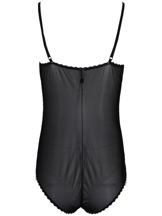 26SS 로라 우비나티 바디수트 티셔츠 I2B01RX90 BLACK - LAURA URBINATI
