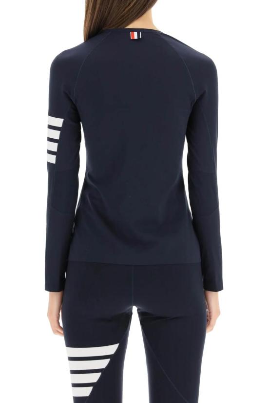 26SS 톰브라운 긴팔 티셔츠 FJA001A06770 461 NAVY - THOM BROWNE
