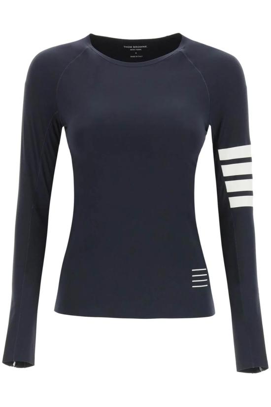 26SS 톰브라운 긴팔 티셔츠 FJA001A06770 461 NAVY