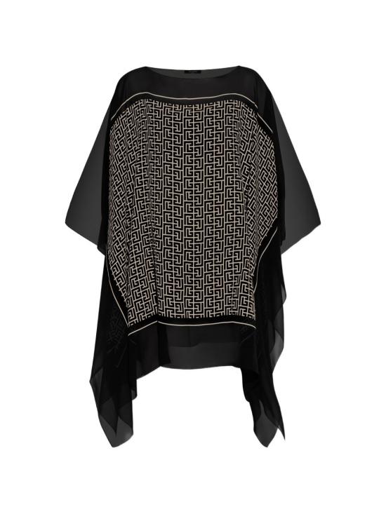 26SS 발망 숏 원피스 BKA172450 104 Black