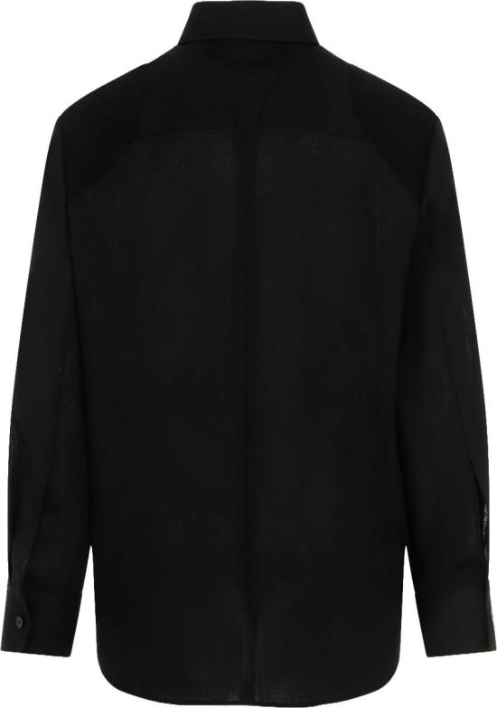 26FW 질샌더 긴팔 셔츠 J21DL0194J40201001BLACK DIVERS - JIL SANDER