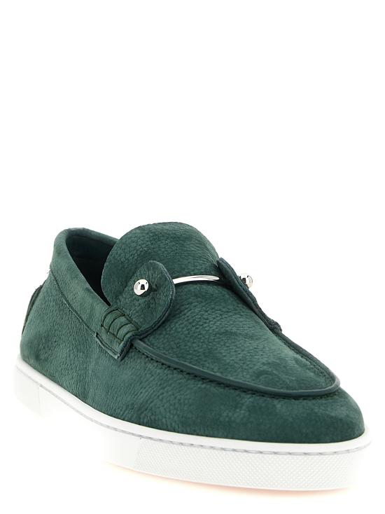 26FW 크리스챤 루부탱 로퍼 1260680E859 Green - CHRISTIAN LOUBOUTIN
