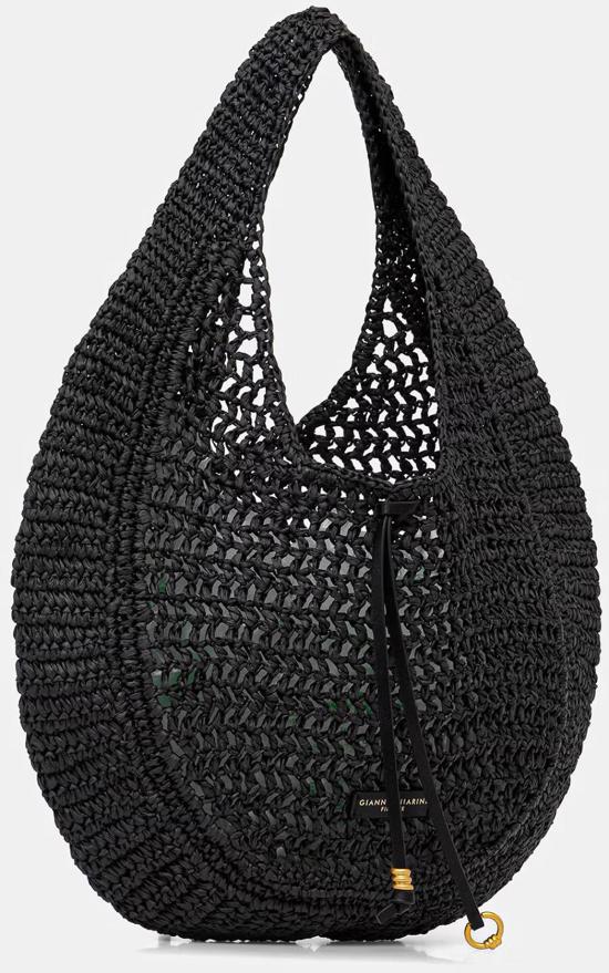 26SS 지아니 끼아리니 숄더백 NEFELIBS11954COMMSTRCRCH001 BLACK - GIANNI CHIARINI