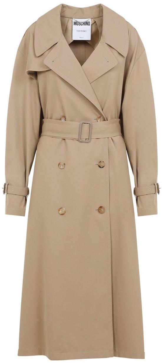 26FW 모스키노 트렌치 코트 242D060854190081BEIGE DIVERS