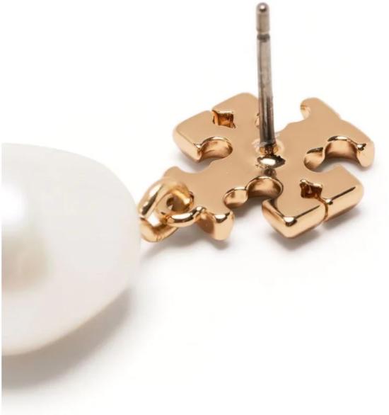 26FW 토리버치 Kira 펄 드랍 이어링 65156 709 Ivory gold - TORY BURCH
