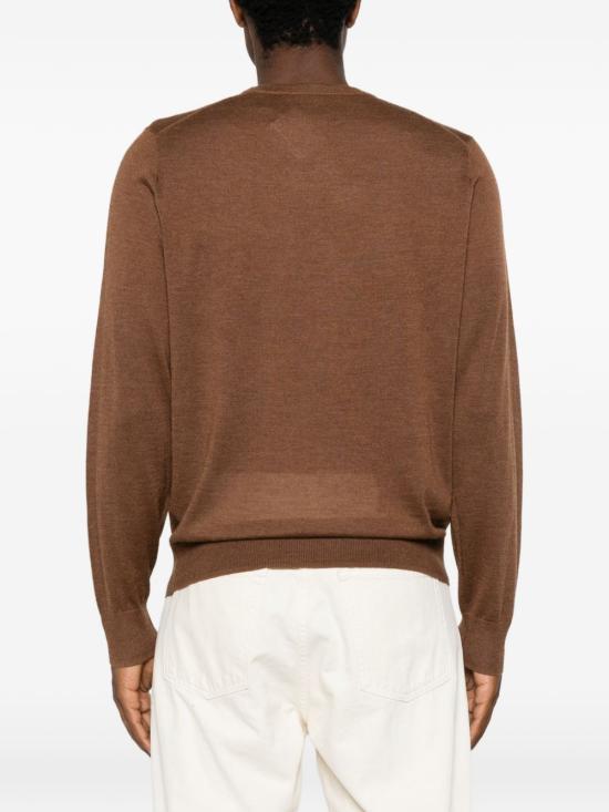 26SS 꼬르넬리아니 스웨터 27M5382725129 031 Marrone - CORNELIANI