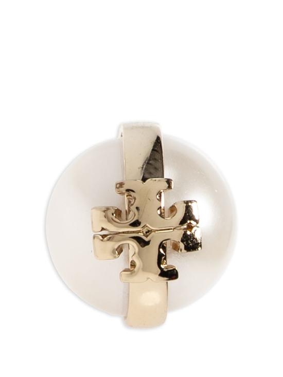 26FW 토리버치 이어링 180857 100 Light brass pearl - TORY BURCH