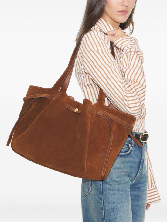 26FW 토리버치 로미 라지 토트 백 178158 200 Caramel - TORY BURCH