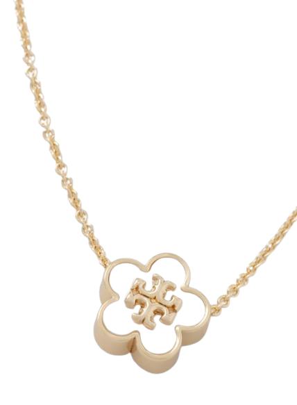 26FW 토리버치 키라 플라워 네크리스 158996 700 Gold - TORY BURCH