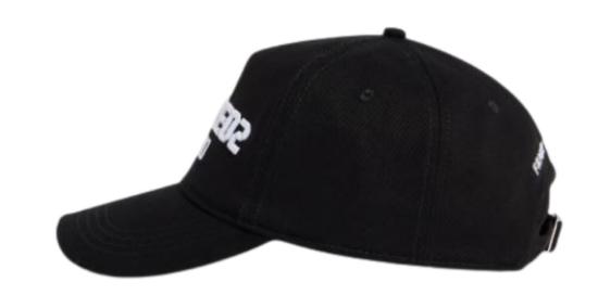 26FW 디스퀘어드2 볼캡 BCM0932 05C00001M063 Nero bianco - DSQUARED2