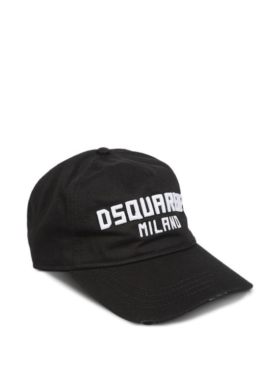 26FW 디스퀘어드2 볼캡 BCM0932 05C00001M063 Nero bianco - DSQUARED2