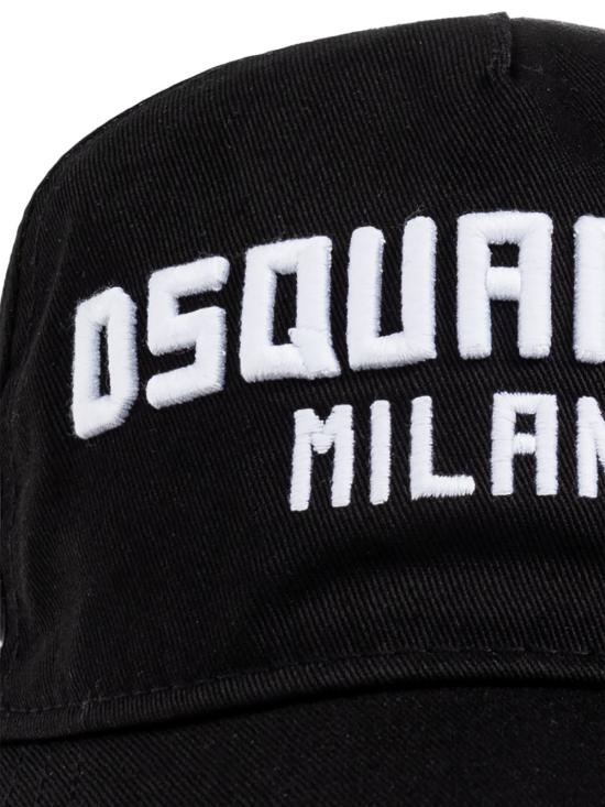 26FW 디스퀘어드2 볼캡 BCM0932 05C00001M063 Nero bianco - DSQUARED2