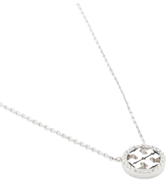  토리버치 목걸이/팬던트 53420 042 Silver crystal - TORY BURCH