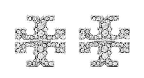26FW 토리버치 이어링 158535 042 Silver crystal
