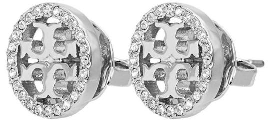  토리버치 이어링 53422 042 Silver crystal - TORY BURCH