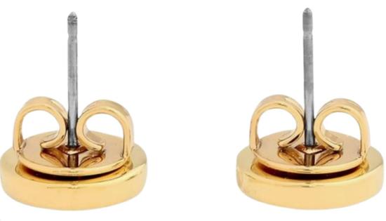 26FW 토리버치 이어링 90547 720 Gold black - TORY BURCH