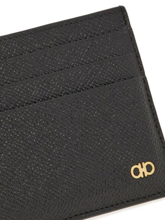 26FW 살바토레 페라가모 간치니 카드지갑 776843 661478NERO - SALVATORE FERRAGAMO