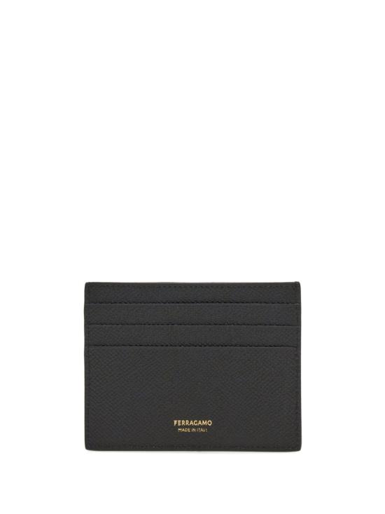 26FW 살바토레 페라가모 간치니 카드지갑 776843 661478NERO - SALVATORE FERRAGAMO
